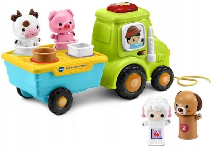 Zabawka Vtech Baby Traktorek Wesołek (5900511614886) - obraz 4
