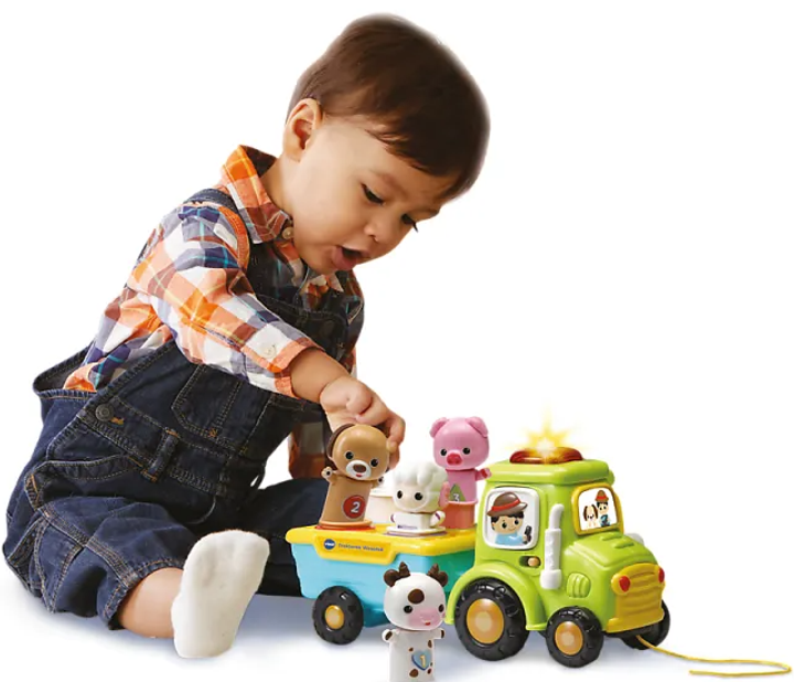 Zabawka Vtech Baby Traktorek Wesołek (5900511614886) - obraz 5