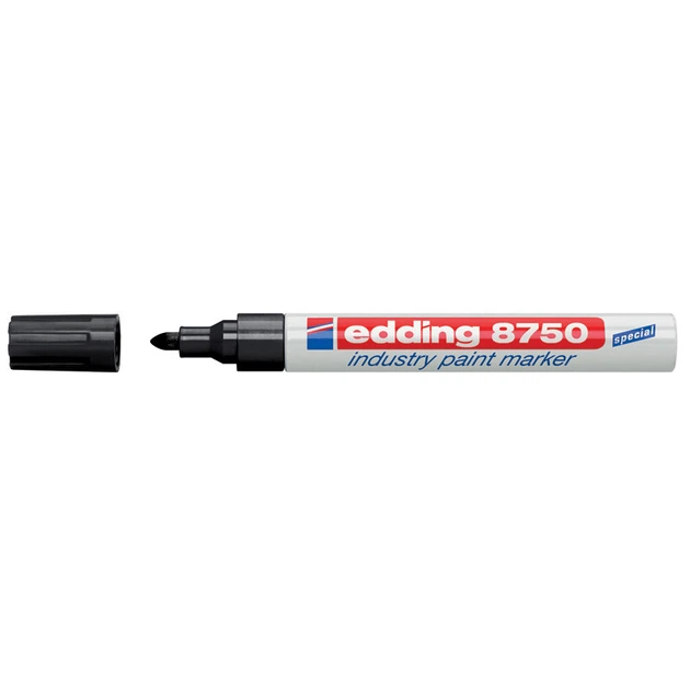 Маркер лаковый промышленный Edding Industry Paint 2-4мм Черный (e-8750/01) - изображение 4