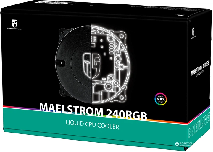 Система жидкостного охлаждения DeepCool Maelstrom 240 RGB - изображение 12