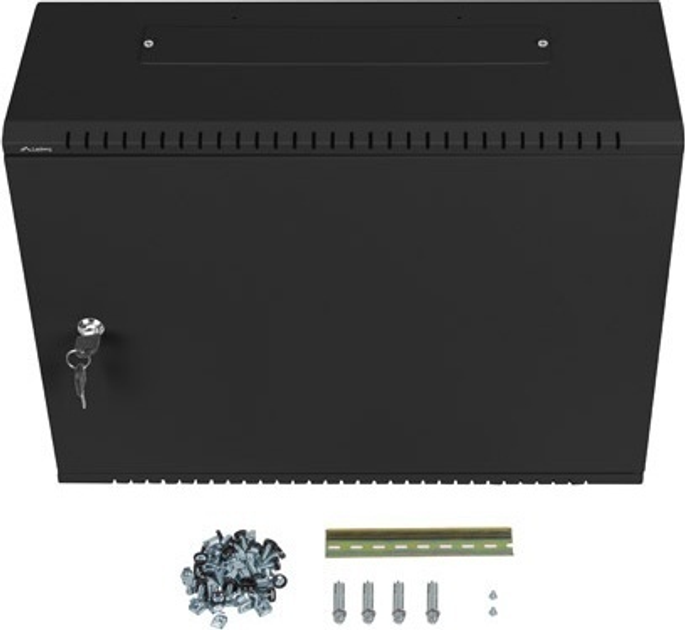 Szafa wisząca serwerowa Lanberg 19" 4U+3U 540x200 Black (WAF1-5203-04-00B) - obraz 16