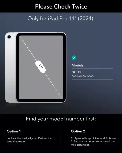 Чохол ESR Rebound Hybrid Case 360 Brilliant White для iPad Pro 11" M5 | M4 (2025 | 2024) (1B1990204) - зображення 2