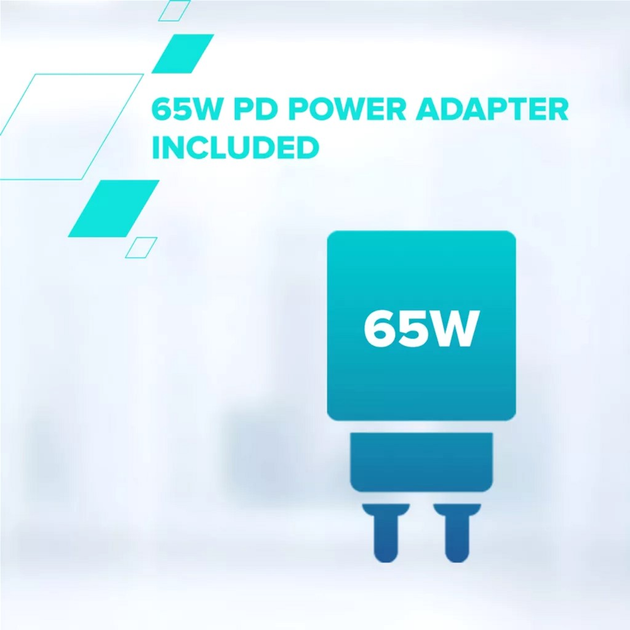 Ładowarka bezprzewodowa Canyon OnCharge 405 z adapterem w zestawie 4-in-1 Black (CNS-WCS405B) - obraz 12