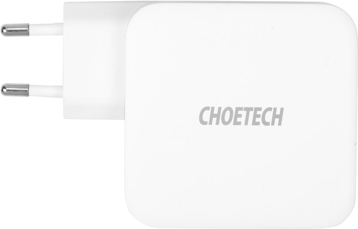 Ładowarka CHOETECH GaN 2xUSB Type-C 100W, PD (PD6008) - obraz 4