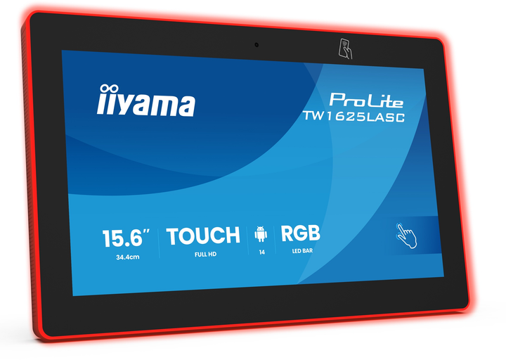 Монітор 15.6" iiyama ProLite TW1625LASC-B3PNR - зображення 5