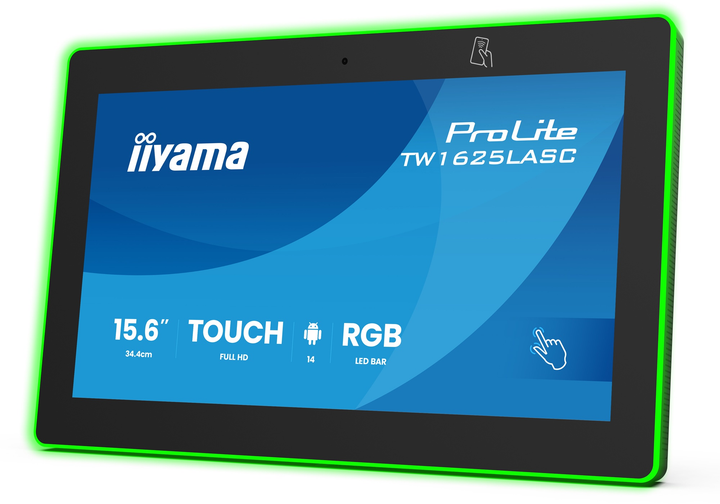 Монітор 15.6" iiyama ProLite TW1625LASC-B3PNR - зображення 7