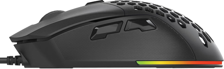 Mysz Sandberg FlexCover 6D Gamer RGB USB Black (SAND_640-28) - obraz 3