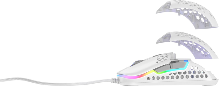 Миша Xtrfy M42 RGB USB White (XG-M42-RGB-WHITE) - зображення 4
