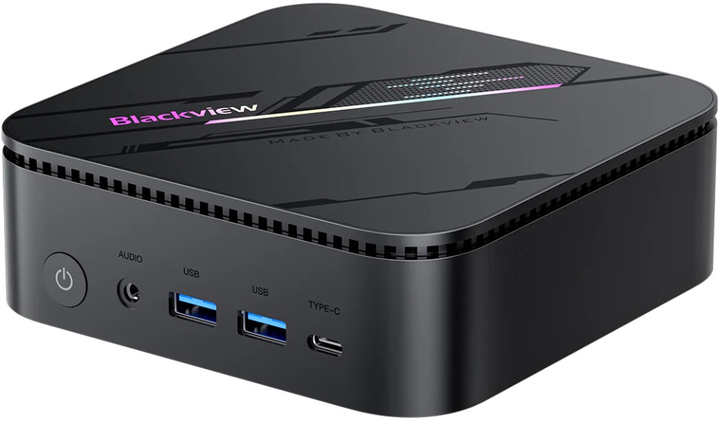 Nettop Blackview Mini PC MP100 PRO (MP100 PRO I5 16GB+1TB) Black - obraz 3