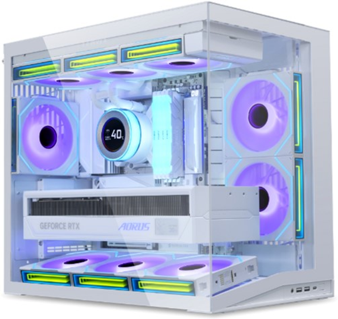 Корпус Lian Li O11 Dynamic Mini V2 White (G99.O11DMIV2W.00) - зображення 1