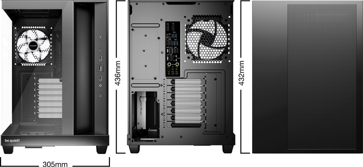 Корпус be quiet! Light Base 500 LX Black (BGW85) - зображення 7