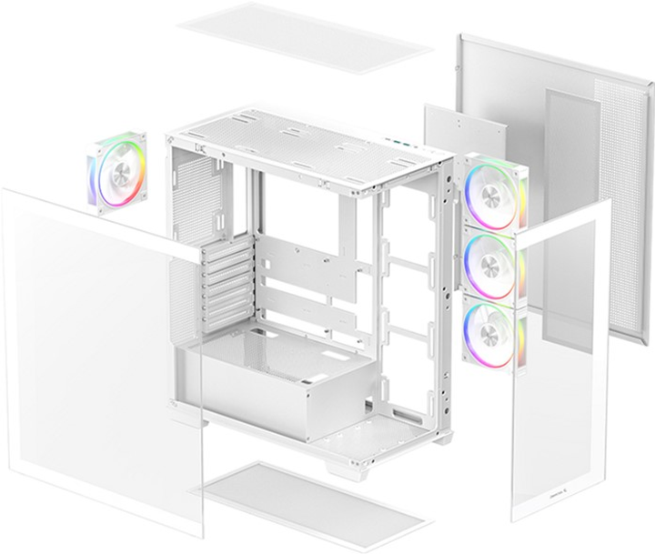 Корпус DeepCool CG580 4F V2 White - зображення 12