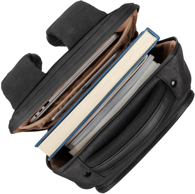 Plecak na laptop RIVACASE Clark 8126 15" Black - obraz 15