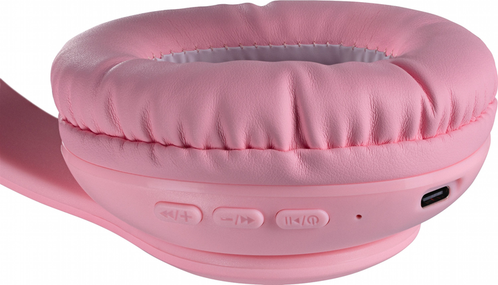 Słuchawki Defender FreeMotion B505 Pink LED Bluetooth (4745090822847) - obraz 8