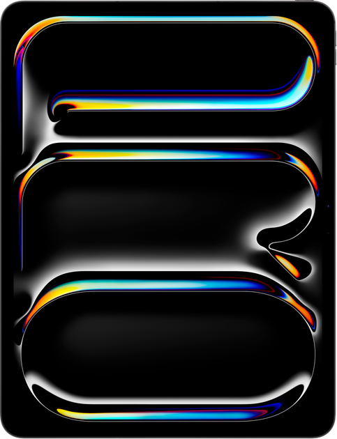 Tablet Apple iPad Pro 13" M5 2025 Wi-Fi + Cellular 256GB Space Black (ME7W4) - obraz 2