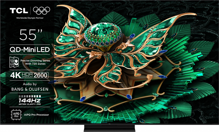 Telewizor TCL MiniLED 55" 55C7K - obraz 1