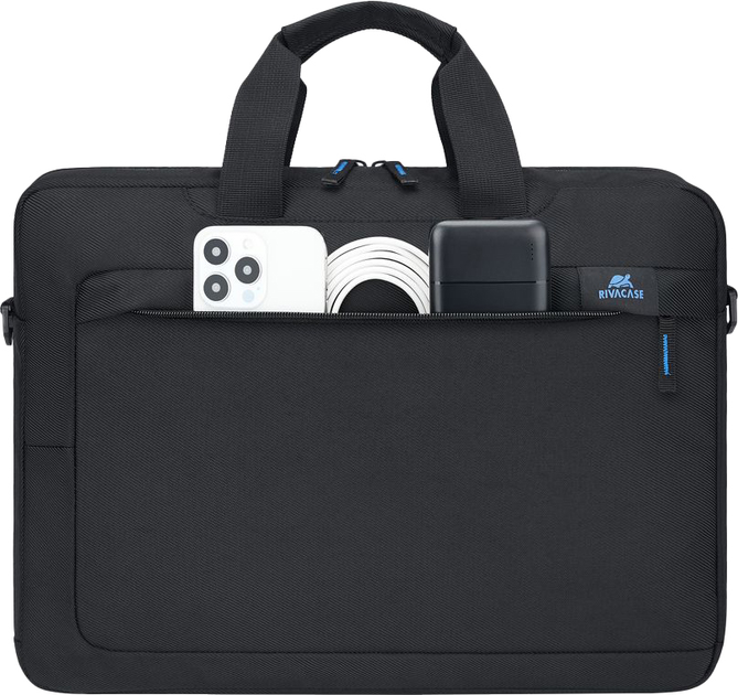 Torba na laptopa RIVACASE Boboli 8036 15.6" Black - obraz 4