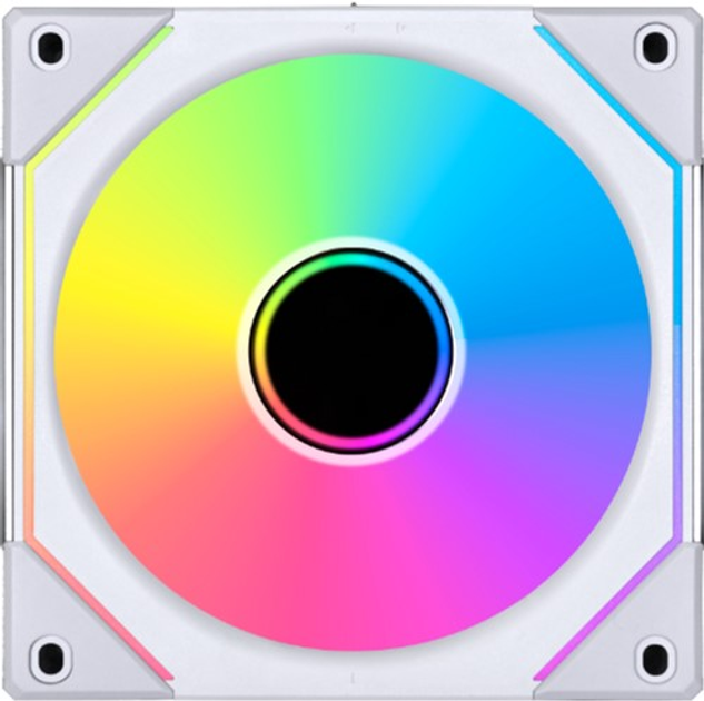 Набір вентиляторів Lian Li Uni Fan IN 120-3 Triple White (G99.12SLIN3W.00) - зображення 4