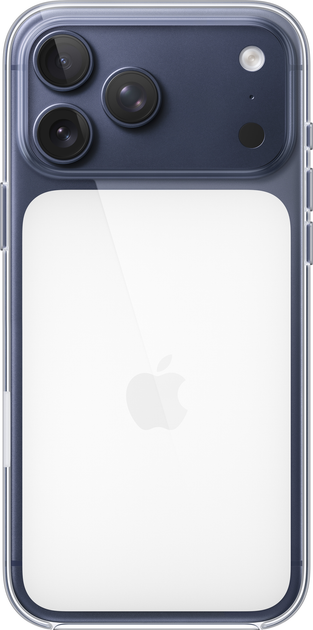 Панель Apple Clear Case with MagSafe для Apple iPhone 17 Pro Max Transparent (MGFW4) - зображення 3