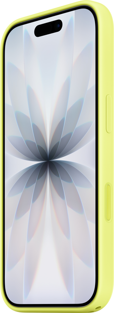 Панель Apple Silicone Case with MagSafe для Apple iPhone 17 Neon Yellow (MGEV4) - зображення 2