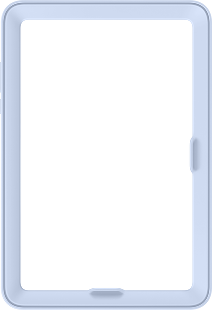 Накладка Samsung Frame Cover для Samsung Galaxy Tab S11 Blue (EF-JX730CLEGWW) - зображення 2