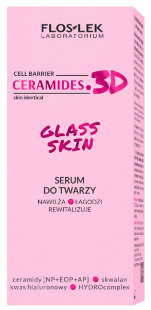 Крем для обличчя Floslek Ceramides.3D Glass Skin 30 мл (5905043025728) - зображення 2