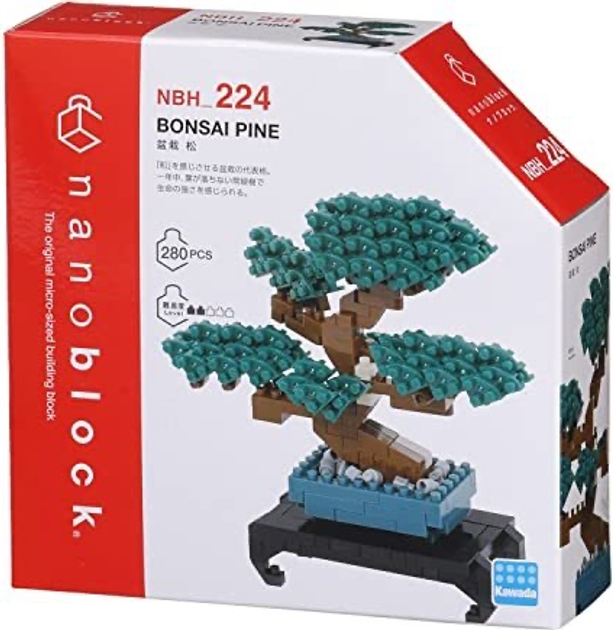 Конструктор Nanoblock Bonsai Pine 280 деталей NBH_224 (4972825221723) - зображення 1