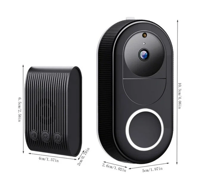 Видеодомофон беспроводной с камерой Full HD и ночным видением Wi-Fi - изображение 4