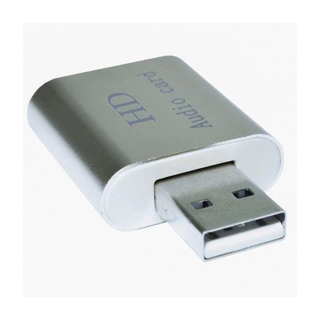 Звуковая карта внешняя Dynamode USB-SOUND7-ALU_SILVER - изображение 5