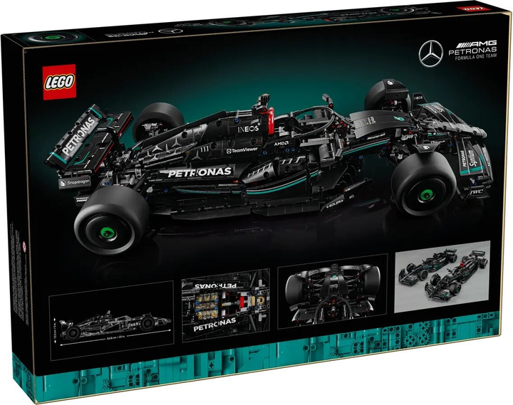 Zestaw klocków LEGO Technic Mercedes-AMG F1 W14 E Performance 1642 elementy (42171) (955555913124523) - Outlet - obraz 1