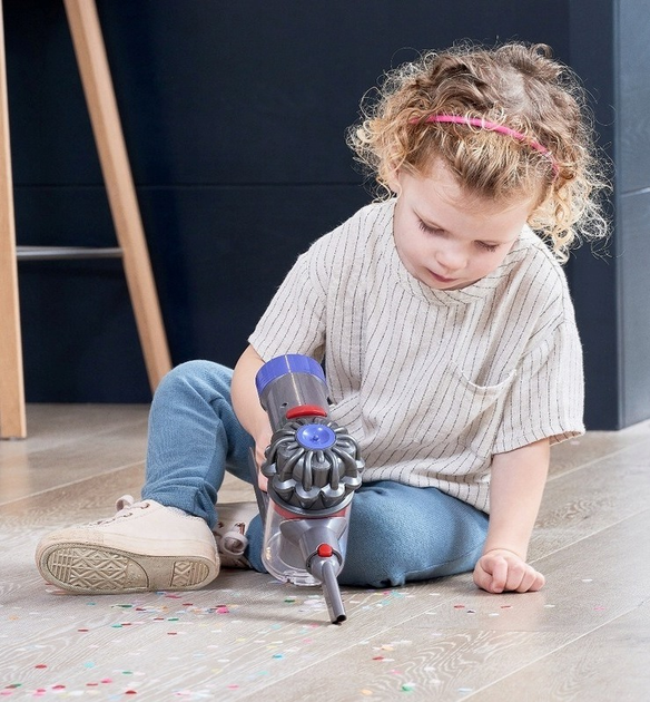 Zestaw zabawkowy Casdon odkurzacz pionowy bezprzewodowy Dyson (5011551006873) (955555910630969) - Outlet - obraz 6