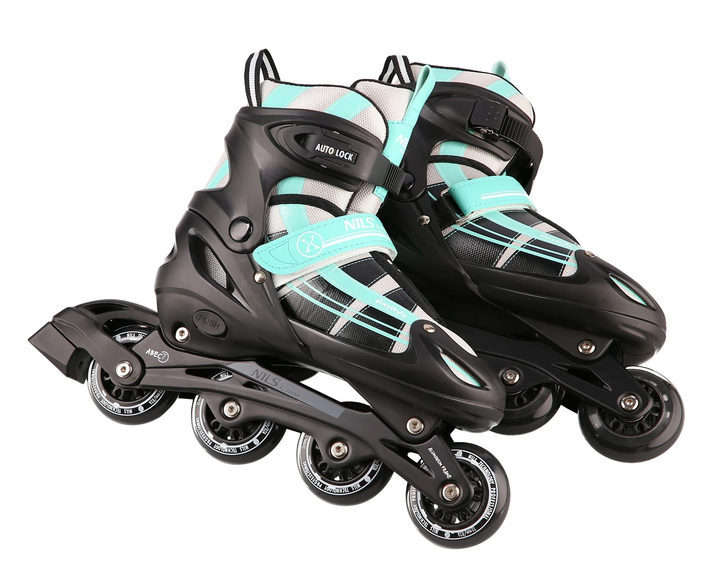 Роликові ковзани Nils Extreme 2 в 1 NH18366A 39-42 L Mint (5907695525236) (955555910122744) - Уцінка - зображення 4