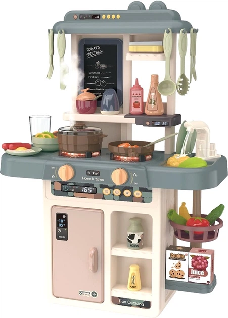 Kuchnia dla dzieci Beibe Good dźwięki LED, woda, generator pary, dodatki (5903769970193) (955555911597225) - Outlet - obraz 1