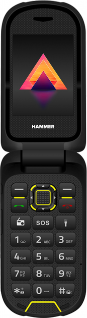 Telefon komórkowy MyPhone Hammer Bow LTE Black (TEL000921) (359409870128188) - Outlet - obraz 2