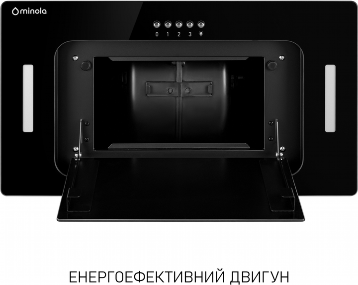 Витяжка Minola BGK 5877 BL 1200 LED (повновбудована) - изображение 4