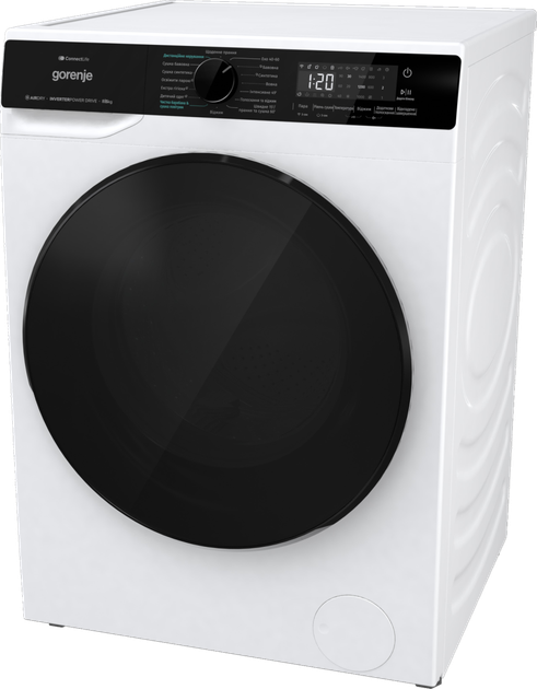 Прально-сушильна машина Gorenje WD 2PA854 ADW/UA 8/5 кг фронтальна інверторна - зображення 6
