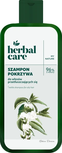 Шампунь для жирных волос Farmona Herbal Care Крапива 330 мл (5900117986141) - Фото 1 Шампунь для жирных волос Farmona Herbal Care Крапива 330 мл (5900117986141) - изображение 1