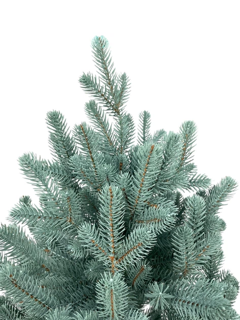 Литая искусственная елка Traditional в горшке 70 см голубой (Н01020) - изображение 2