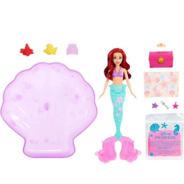 Игровой набор Mattel Disney Princess Русалочка Ариэль с бассейном (HWB39) - Фото 4 Игровой набор Mattel Disney Princess Русалочка Ариэль с бассейном (HWB39) - изображение 4