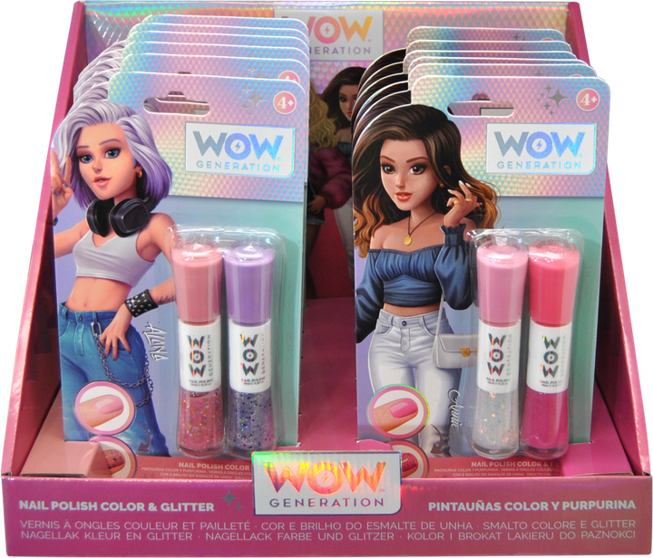 Лак для ногтей Wow Generation в ассортименте 2 шт (WOW00013-2) - изображение 2
