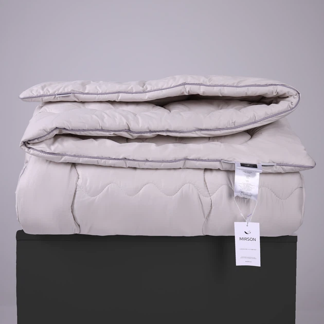 Одеяло шерстяное MirSon Silver Cloud №1036 Woollen 140x205 см Деми (2200010354911) - Фото 7 Одеяло шерстяное MirSon Silver Cloud №1036 Woollen 140x205 см Деми (2200010354911) - изображение 7