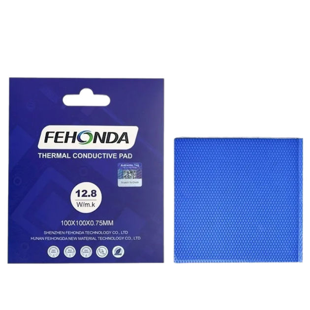 Термопрокладка Fehonda 100x100x0.75mm (12.8W/m*k) (18824) - зображення 2