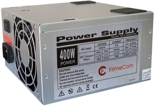 Блок живлення FrimeCom SMD400 400W (SMD400) Б/В - Фото 2 Блок живлення FrimeCom SMD400 400W (SMD400) Б/В - изображение 2