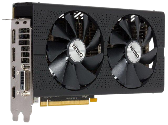 Відеокарта AMD Radeon RX 470 4GB Sapphire Nitro+ OC (11256-01) Б/В - Фото 2 Відеокарта AMD Radeon RX 470 4GB Sapphire Nitro+ OC (11256-01) Б/В - зображення 2