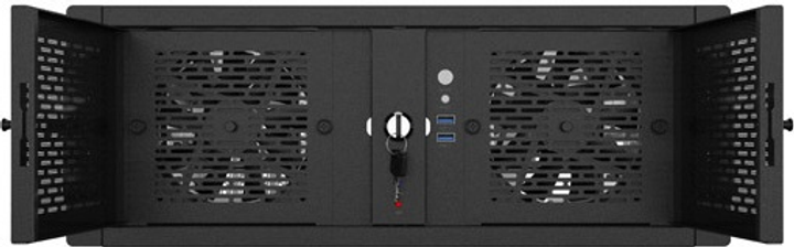 Корпус серверний Lanberg ATX 520/12 19"/4U (SC01-5204-12B) - зображення 10