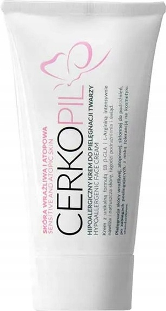 Krem do twarzy Cerko CerkoPil hipoalergiczny 50 ml (5902768884067) - obraz 1