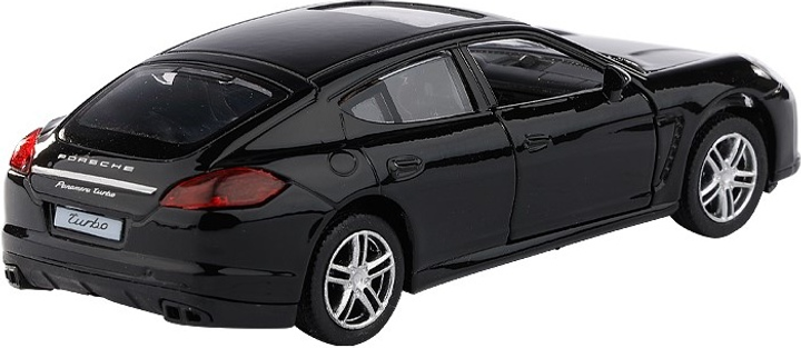 Металева модель автомобіля Daffi RMZ City Porsche Panamera Turbo 1:32 Чорний K-844 (5905422118447) - зображення 3