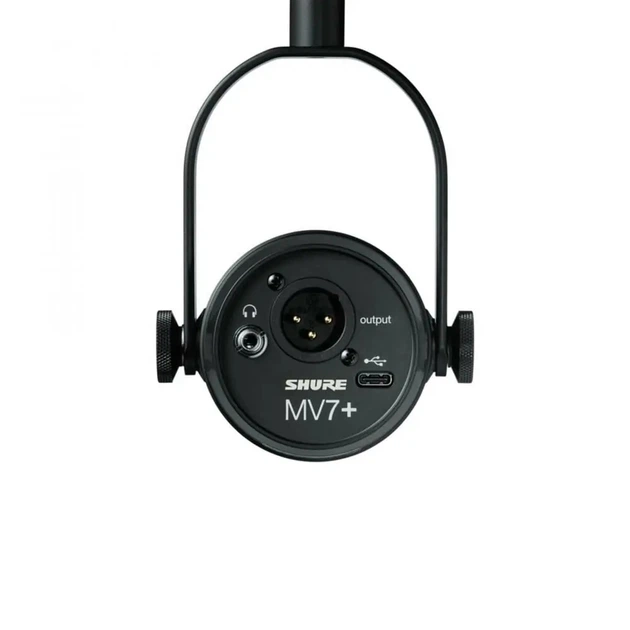 Мікрофон студійний, для ПК/ для стрімінгу, подкастів Shure MV7+-K-BNDL - Фото 4 Мікрофон студійний, для ПК/ для стрімінгу, подкастів Shure MV7+-K-BNDL - изображение 4