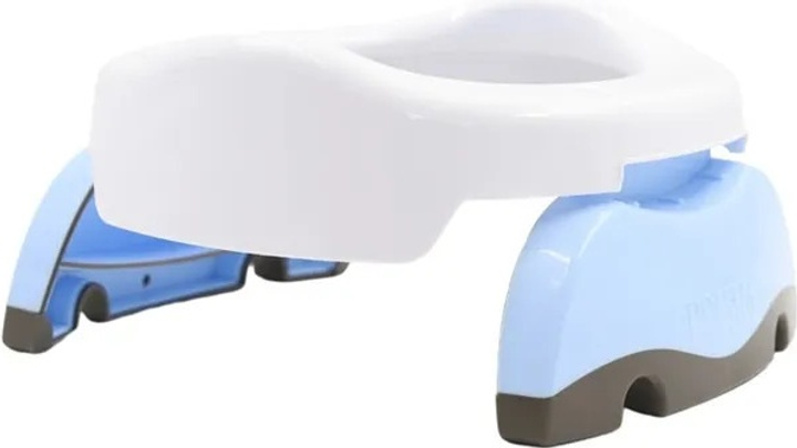 Накладка на унітаз і туристичний горщик Potette Plus біло-блакитний (5060126200000) - зображення 4