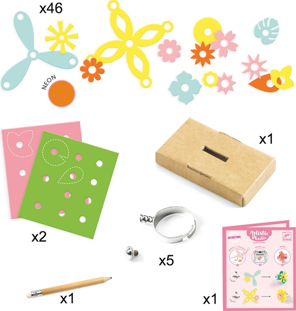 Набір для створення каблучок Djeco (DJ09499) - зображення 4